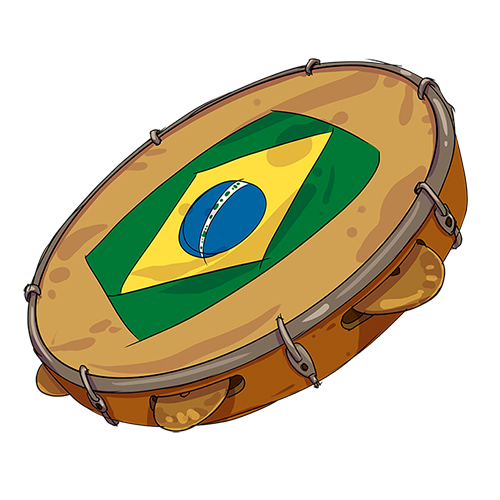 Pandeiro Brazil